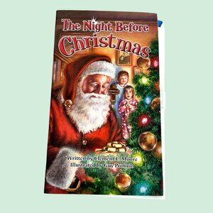 Night Before Christmas Fold Childrens Book Holiday
